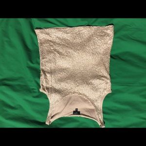 Talbots Petites Sequin Sleeveless Career Blouse